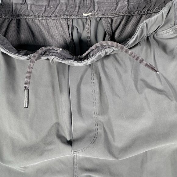 Lululemon Athletic Pants Mens M 30x34 Gray Elastic Straight Leg Lightweight - Picture 7 of 12